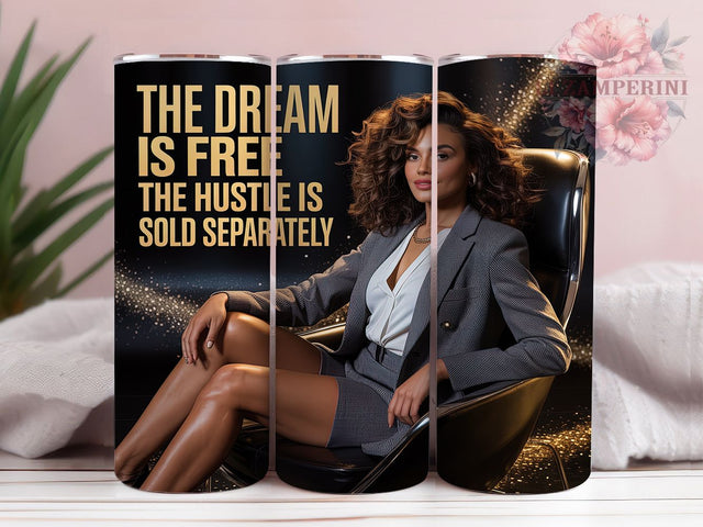 Boss Lady Inspirational Tumbler, Girl Boss Quote, Hustle Motivation, Inspirational Tumbler, Empowered Woman, 20oz Tumbler, Sublimation Design Sublimation Li Zamperini 