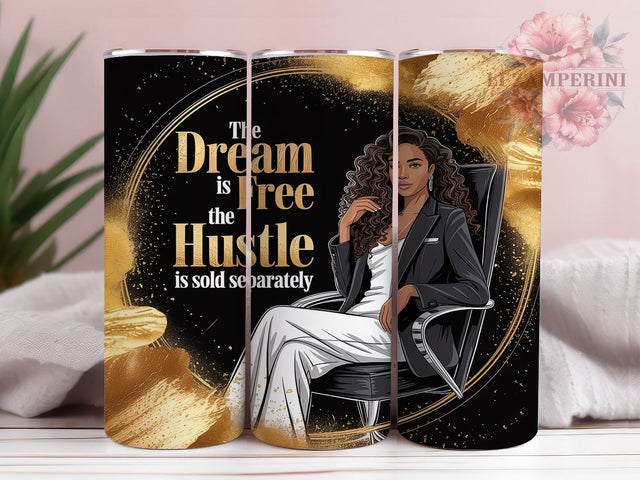 Boss Lady Inspirational Tumbler, Girl Boss Quote, Hustle Motivation, Inspirational Tumbler, Empowered Woman, 20oz Tumbler, Sublimation Design Sublimation Li Zamperini 