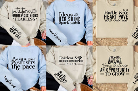 Boss Lady Sleeve SVG Design Bundle SVG Designangry 