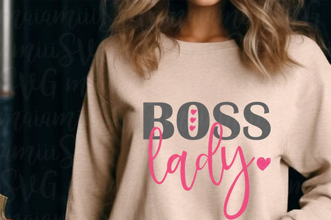 Boss Lady Svg SVG MaiamiiiSVG 