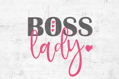 Boss Lady Svg SVG MaiamiiiSVG 