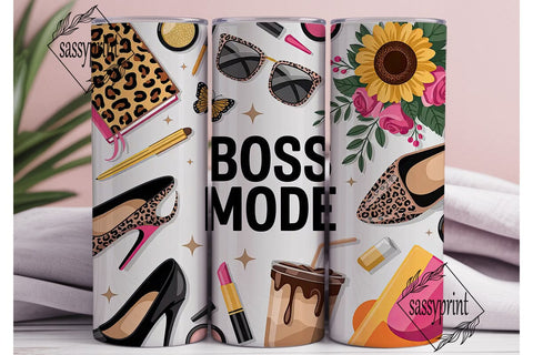 Boss Mode Tumbler Design Sublimation sassyprint 