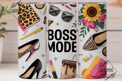 Boss Mode Tumbler Design Sublimation sassyprint 