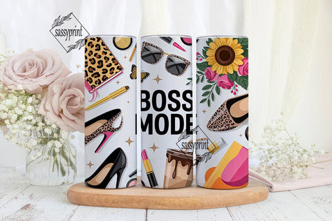 Boss Mode Tumbler Design Sublimation sassyprint 