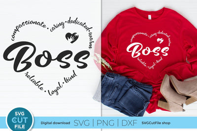 Boss svg - Best Boss svg for bosses appreciation day SVG SVG Cut File 