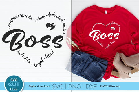 Boss svg - Best Boss svg for bosses appreciation day SVG SVG Cut File 