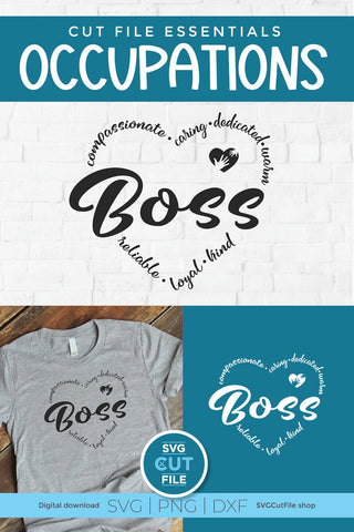 Boss svg - Best Boss svg for bosses appreciation day SVG SVG Cut File 
