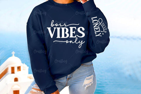 Boss vibes only Sleeve SVG Design SVG Designangry 