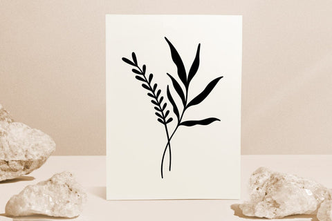 Botanical Artwork Bundle SVG RFCreative 