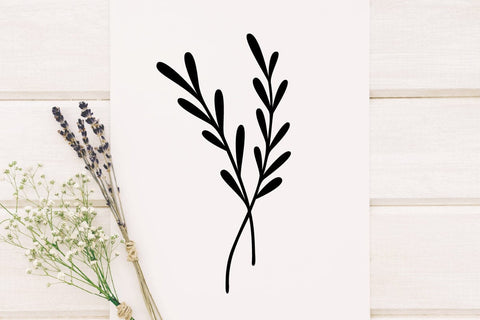 Botanical Artwork Bundle SVG RFCreative 
