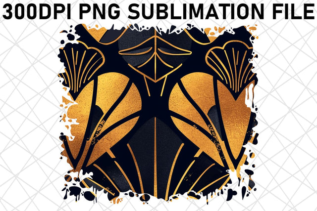 Botanical Beauty Floral Pattern Sublimation Sublimation afrosvg 