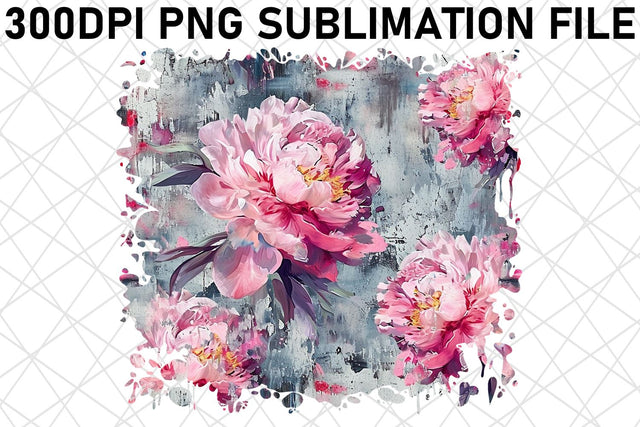 Botanical Beauty in Full Bloom Sublimation afrosvg 