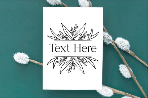 Botanical Border Bundle Of 10 SVG RFCreative 