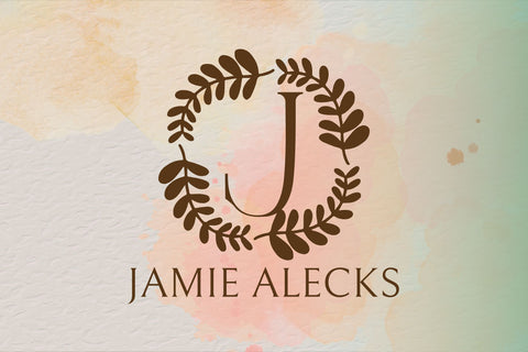 Botanique Monogram Font Dm Letter Studio 