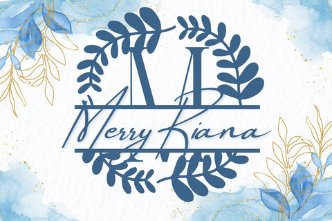 Botanite Split Font Dm Letter Studio 