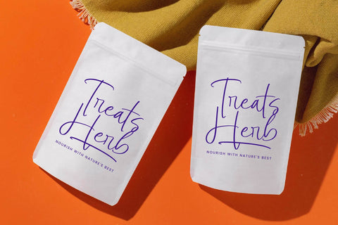 Botany Centers - Modern Handwritten Font Font Letterena Studios 