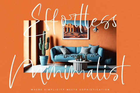 Botany Centers - Modern Handwritten Font Font Letterena Studios 