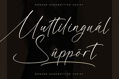 Boulevard Goleriales - Modern Handwritten Script Font Letterena Studios 