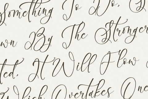 Boutiquen Serahpine - Modern Calligraphy Font Font Letterena Studios 