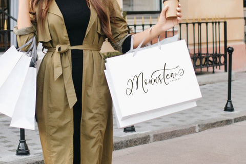 Boutiquen Serahpine - Modern Calligraphy Font Font Letterena Studios 