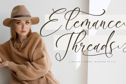 Boutiquen Serahpine - Modern Calligraphy Font Font Letterena Studios 