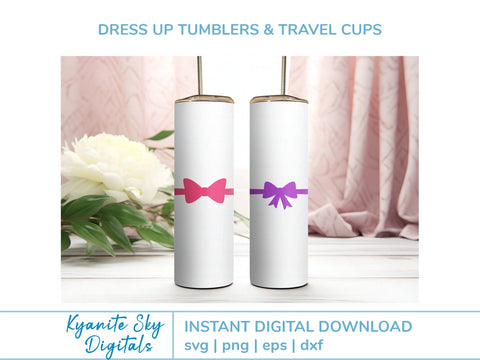 Bow Borders Dividers SVG Bundle cute ribbon borders with bows SVG Kyanite Sky Digitals 