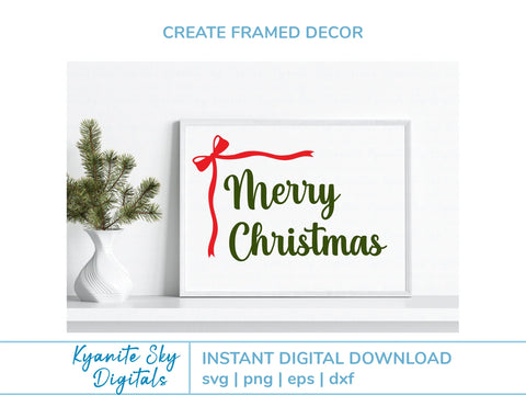 Bow Corner Borders SVG Bundle cute ribbon corner frames with bows SVG Kyanite Sky Digitals 