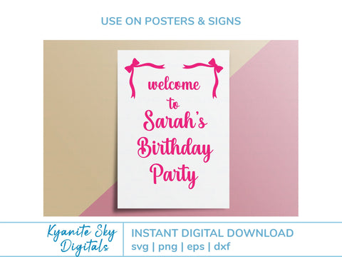 Bow Corner Borders SVG Bundle cute ribbon corner frames with bows SVG Kyanite Sky Digitals 