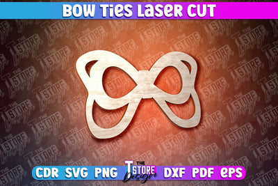 Bow Ties Laser Cut | Laser Cut Design | CNC files SVG The T Store Design 
