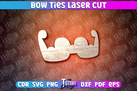 Bow Ties Laser Cut | Laser Cut Design | CNC files SVG The T Store Design 