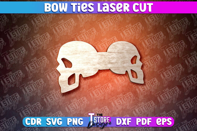 Bow Ties Laser Cut | Laser Cut Design | CNC files SVG The T Store Design 