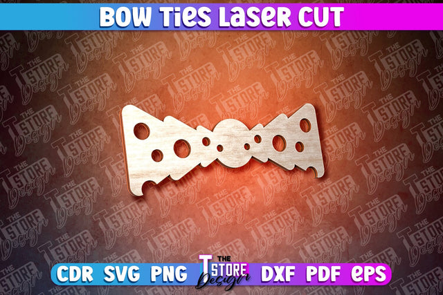 Bow Ties Laser Cut | Laser Cut Design | CNC files SVG The T Store Design 
