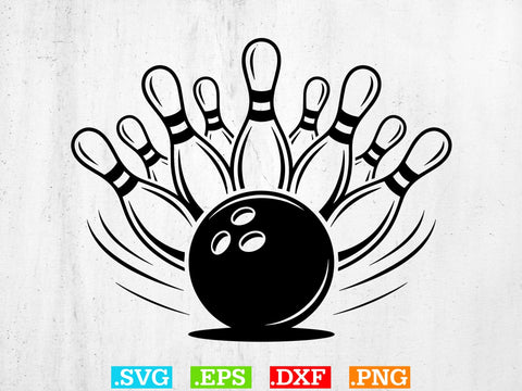 Bowling SVG Bundle, Bowling Team Svg, Sports Svg SVG Creativeart88 