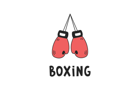 Boxing Doodle Elements Sublimation Rin Green 
