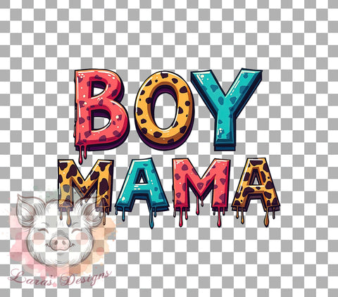 Boy Mama, Cowhide PNG, Mama Sublimation, Western Mama, Rustic Decor, Digital Download, Cow Print Art, Cute Mama Design Sublimation Lara' s Designs 