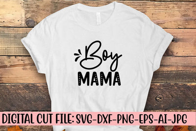 Boy Mama SVG SVG Syaman 