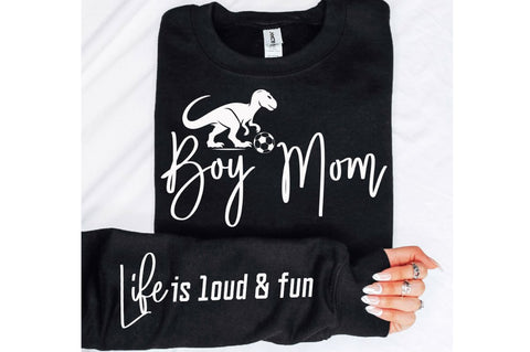 Boy Mom Sleeve SVG Design SVG Regulrcrative 