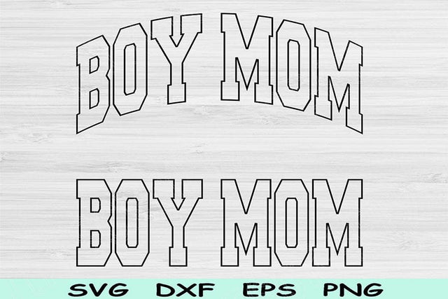 Boy Mom Svg Png Cut Files, Boy Mom Png, Boy Mama Svg Files For Cricut, Mother Of Boys Svg, Mom Of Boys Svg Text Sublimation Digital Designs SVG TiffsCraftyCreations 