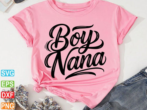Boy Nana SVG PNG, Nana Life Svg SVG Creativeart88 