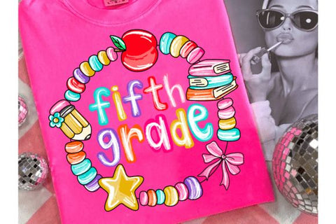 Bracelets Back to School PNG Bundle Sublimation BOO-design 