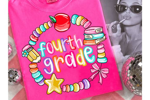 Bracelets Back to School PNG Bundle Sublimation BOO-design 