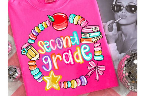 Bracelets Back to School PNG Bundle Sublimation BOO-design 