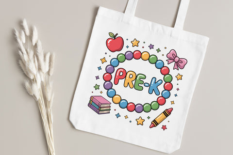 Bracelets Back to School PNG, Pre-K PNG, Back To School PNG, First Grade PNG, Kindergarten PNG, Grade Level PNG, Teacher Life PNG Sublimation FloridPrintables 