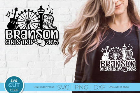 Branson Girls Trip svg, 2025 Branson MO svg-Girls vacation with Friends SVG SVG Cut File 