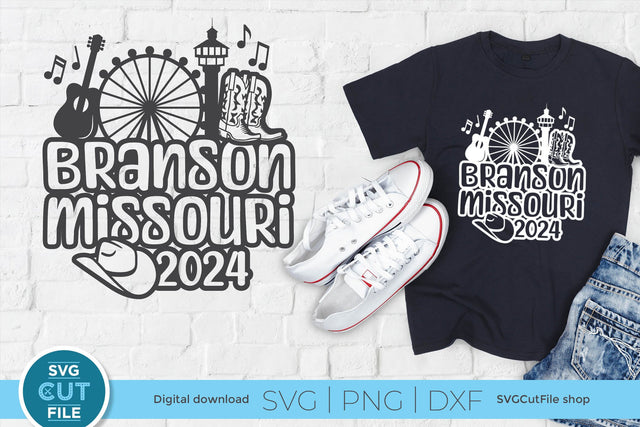 Branson svg, 2024 Branson MO Family Trip SVG-Girls vacation with Friends SVG SVG Cut File 