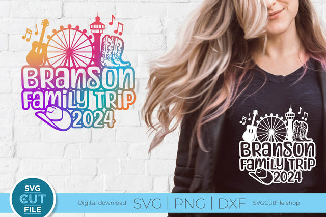Branson svg, 2024 Branson MO Family Trip SVG SVG SVG Cut File 