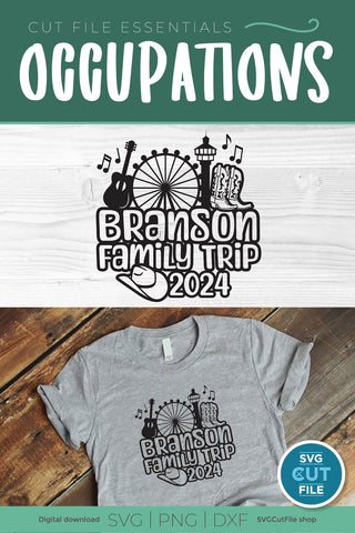 Branson svg, 2024 Branson MO Family Trip SVG SVG SVG Cut File 