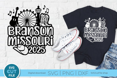 Branson svg, 2025 Branson MO Family Trip SVG-Girls vacation with Friends SVG SVG Cut File 