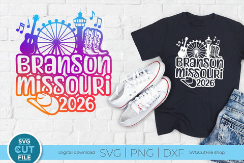 Branson svg, 2026 Branson MO Family Trip SVG design SVG SVG Cut File 