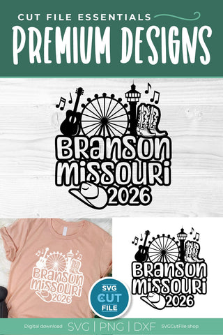 Branson svg, 2026 Branson MO Family Trip SVG SVG SVG Cut File 